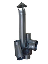 Дымоходы одностенные &mdash; БФ Завод